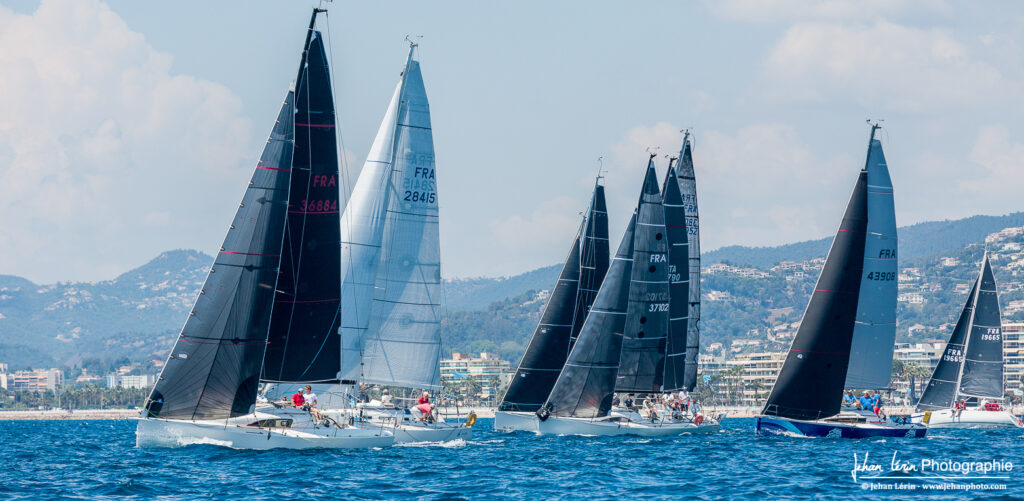 Les concurrents du Championnat d’Europe IRC 2023 qui s’est tenu à Cannes, en France © Jehan Lérin - jehanphoto.com