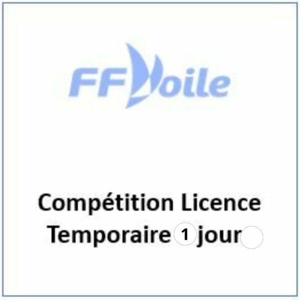 Licence Compétition, temporaire 1 jour