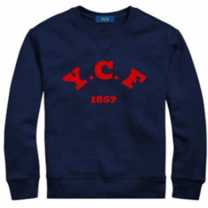 Sweater YCF - Bleu et rouge